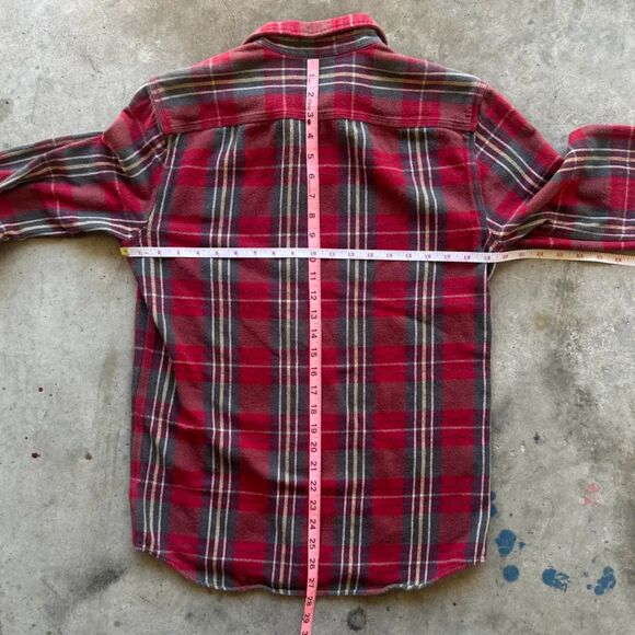 RRL Ralph Lauren Double RL Plaid Flannel Button Shirt Size Small - Picture 5 of 6